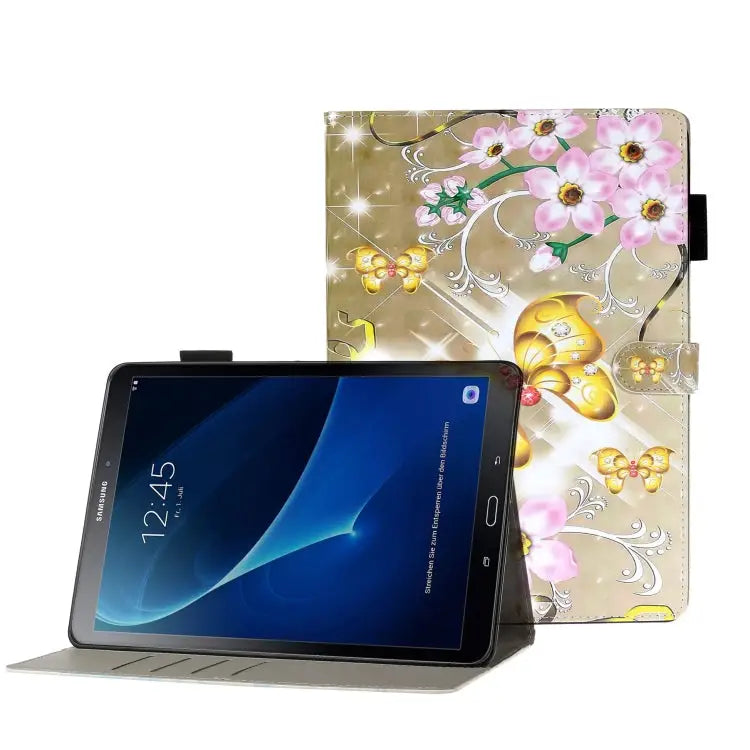 3D Embossing Pattern Horizontal Flip Leather Case with Holder & Card Slots & Wallet For Galaxy Tab A 8.0 (2019) T290