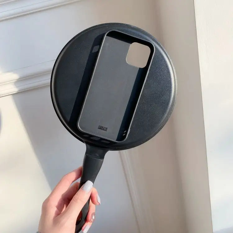 3D Frying Pan PC + TPU Phone Case For iPhone 14 For iPhone 14 Plus For iPhone 14 Pro For iPhone 14 Pro Max - Apple