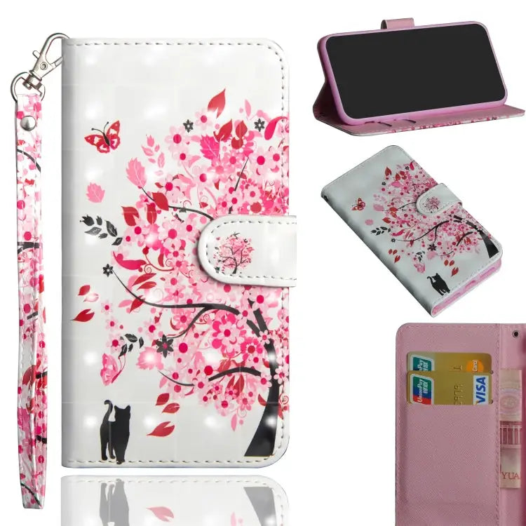 3D Painting Pattern Horizontal Flip TPU + PU Leather Case with Holder & Card Slots & Wallet For iPhone 12 Pro Max