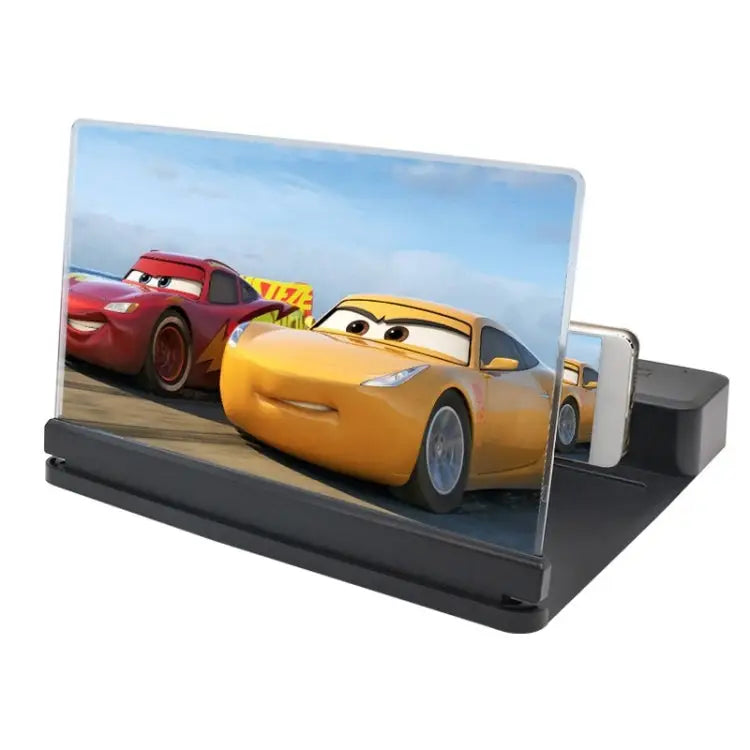 3D Phone Screen Magnifier HD Screen Smartphone Movie Video Magnifier Portable Folding Enlarged Screen Expander Stand