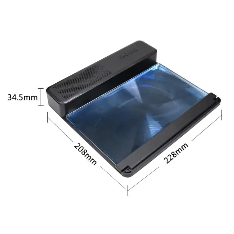 3D Phone Screen Magnifier HD Screen Smartphone Movie Video Magnifier Portable Folding Enlarged Screen Expander Stand
