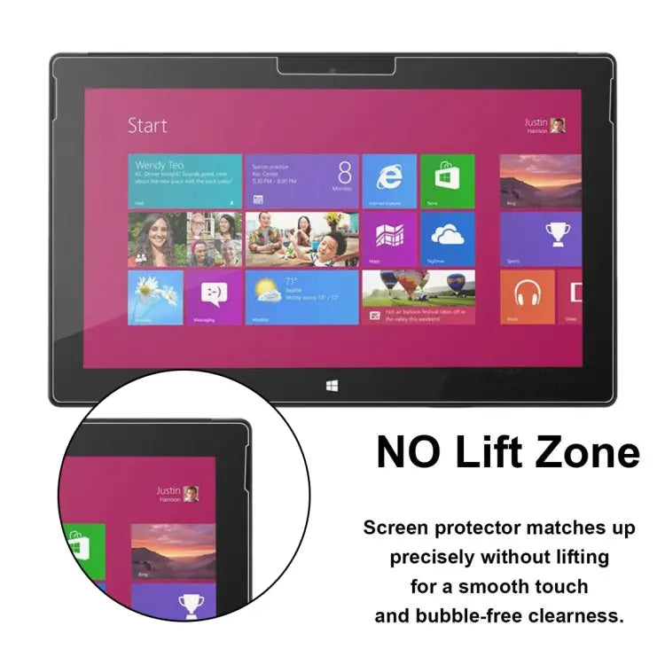 3H Professional Paper Textured Screen Film Pencil Sketch Film for Microsoft Surface Pro 4 / 5 / 6 / 7 For Microsoft