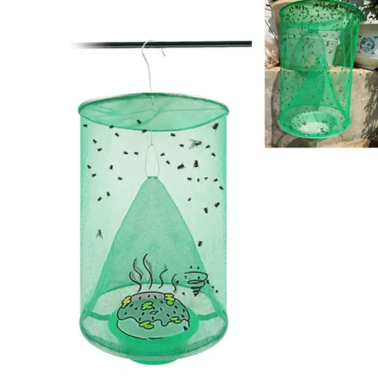 3pcs Folding Hanging Automatic Fly Hunter Induced Fly Cage Fly Cage - Fly Cage