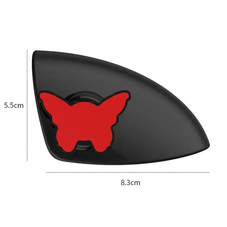 3R-146 3 in 1 Car Rearview Auxiliary Blind Spot Mirror Rear View 146 Front Wheel Mirror for Right Side 3 in 1 Black
