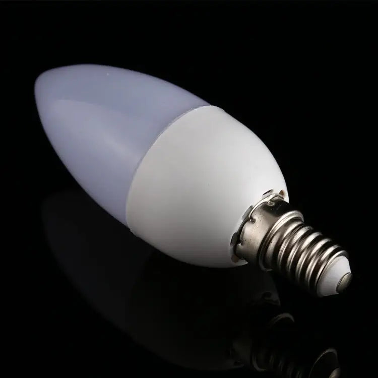 3W 3000K E14 2835 8LEDs Pointed LED Energy Saving Bulb Light Color: Warm White 110-220V Warm White - Warm White