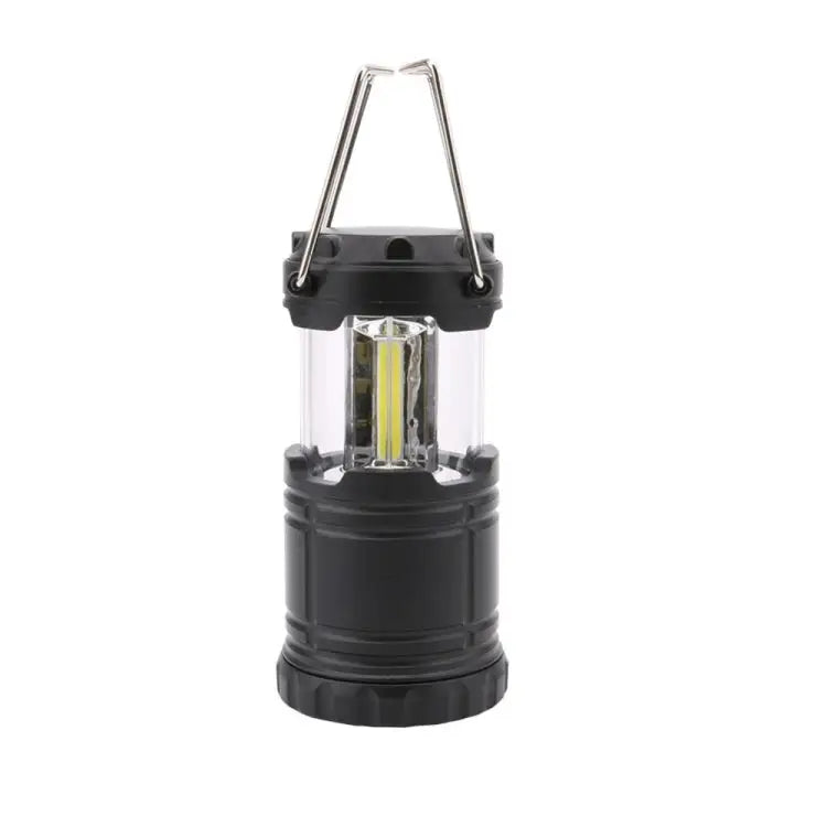 3W Portable COB LED Lantern Collapsible Tent Lamp Outdoor Waterproof Camping Hiking Light 3W - 3W