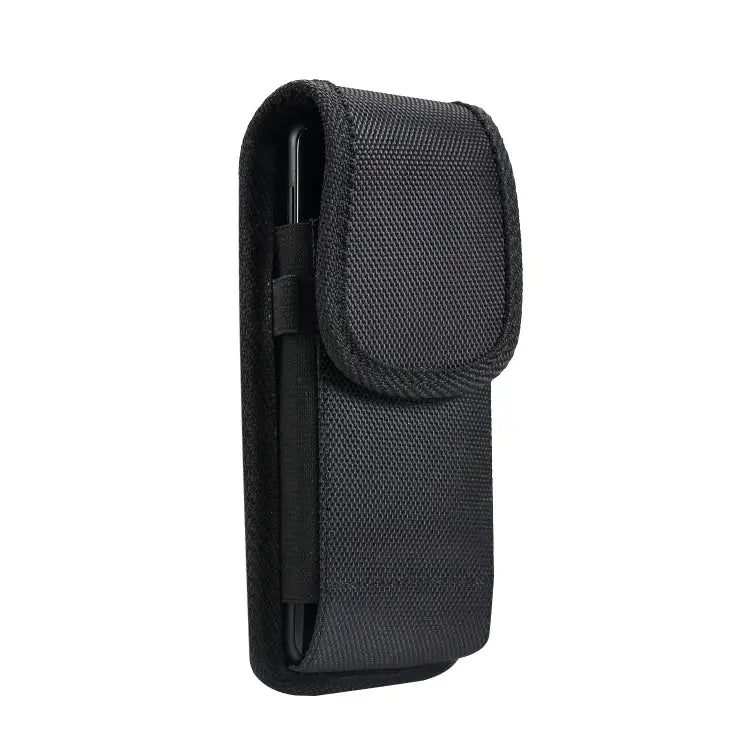 4.7 inch Universal Vertical Nylon Fabric Waist Bag for iPhone X & iPhone 8 Galaxy S6 Redmi 3