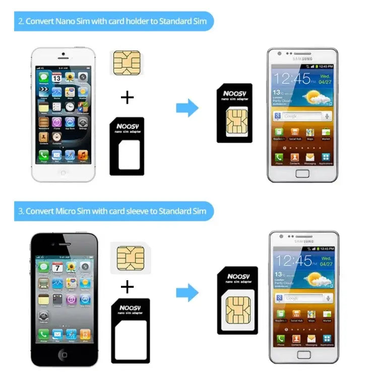 4 in 1 (Nano SIM to Micro SIM Card+ Micro SIM to Standard Card + Nano SIM to Standard Card + Sim Card Tray Holder Eject