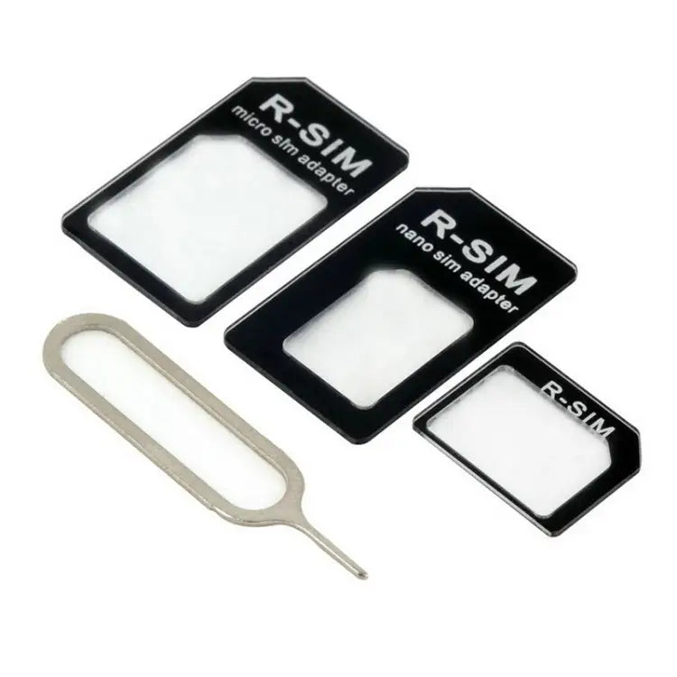 4 in 1 (Nano SIM to Micro SIM Card+ Micro SIM to Standard Card + Nano SIM to Standard Card + Sim Card Tray Holder Eject