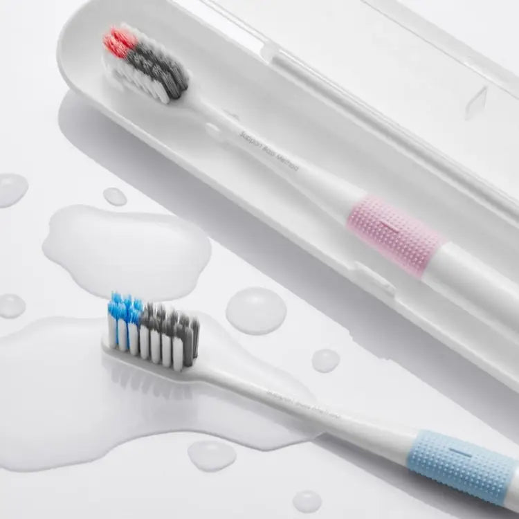 4 in 1 Original Xiaomi Mijia Dr.Bei Bass Method Soft Toothbrushes 4 PCS - 4 PCS