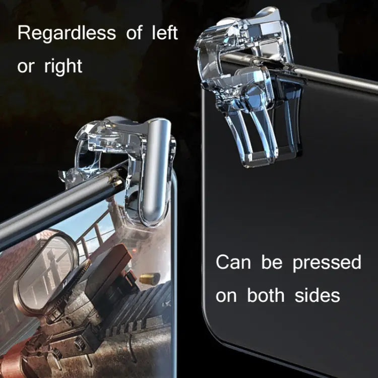 4 Paris GT01 Mini Auxiliary Shooting Gamepad with Alloy Mechanical Feel Buttons GT01 - GT01