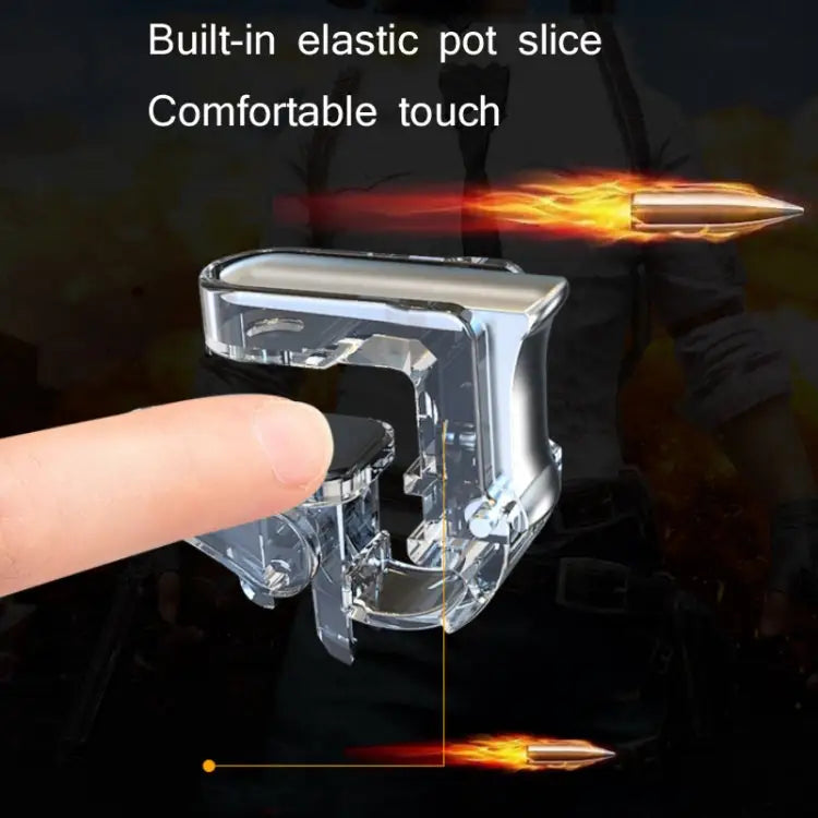 4 Paris GT01 Mini Auxiliary Shooting Gamepad with Alloy Mechanical Feel Buttons GT01 - GT01