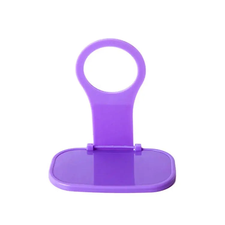 4 PCS Creative Collapsible Plastic Mobile Phone Charging Stand Portable Mobile Phone Charging Companion Random Color