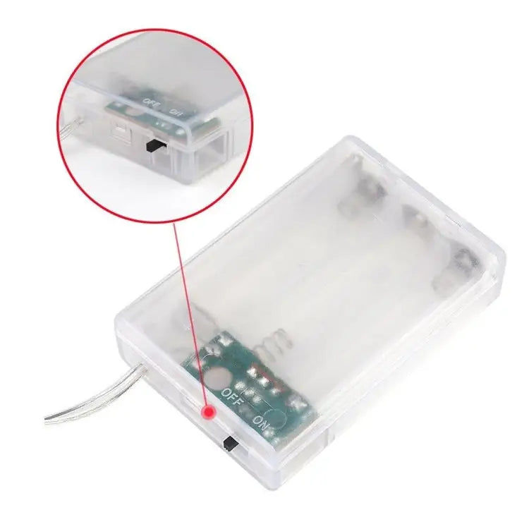 40 LEDs 3 x AA Batteries Box Chains Lamp Decorative Light for Home Hanging Pictures DIY Party Wedding Christmas