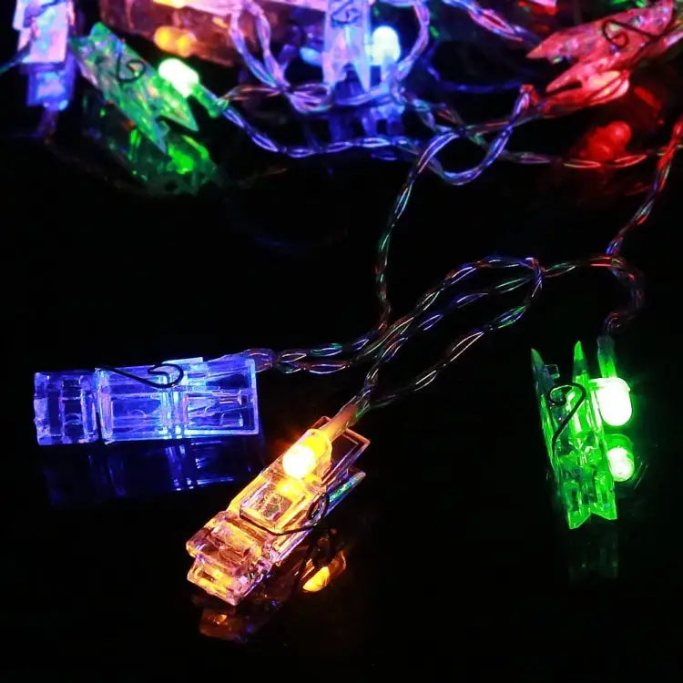 40 LEDs 3 x AA Batteries Box Chains Lamp Decorative Light for Home Hanging Pictures DIY Party Wedding Christmas