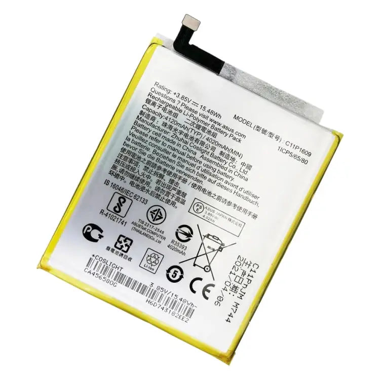 4020mAh C11P1609 Li-Polymer Battery for Asus Zenfone 3 Max ZC553KL For Asus Zenfone 3 Max ZC553KL - For Asus Zenfone 3