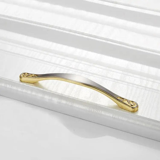 4041-128 Double Gold Zinc Alloy Cabinet Handle Pitch: 128mm 4041-128 Double Gold - 4041-128 Double Gold