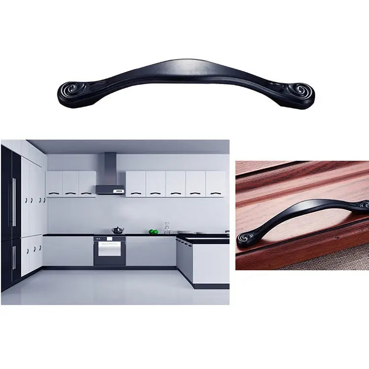 4041-64 Simple Archaistic Zinc Alloy Handle for Cabinet Wardrobe Drawer Door Hole Spacing: 64mm 4041-64 - 4041-64