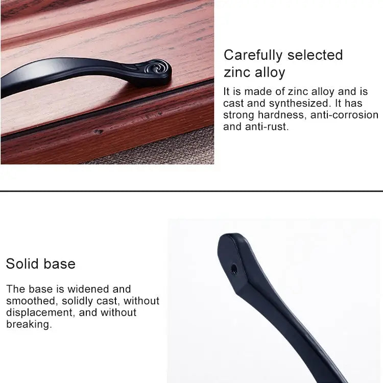 4041-64 Simple Archaistic Zinc Alloy Handle for Cabinet Wardrobe Drawer Door Hole Spacing: 64mm 4041-64 - 4041-64