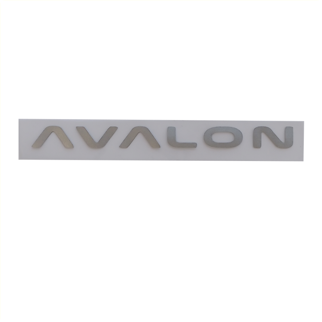 Sticker Avalon zilver (p)