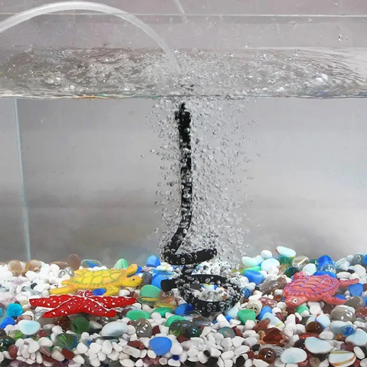 45cm Single Head Aquarium Pump Bubble Bar Hose Aquarium Accessories Air Oxygen Strip Diffuser for Aquariums and Fish