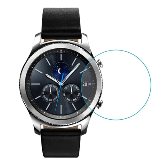 46mm Diametral Universal Tempered Glass Film for Galaxy LG Sony Huawei Garmin 46mm - 46mm