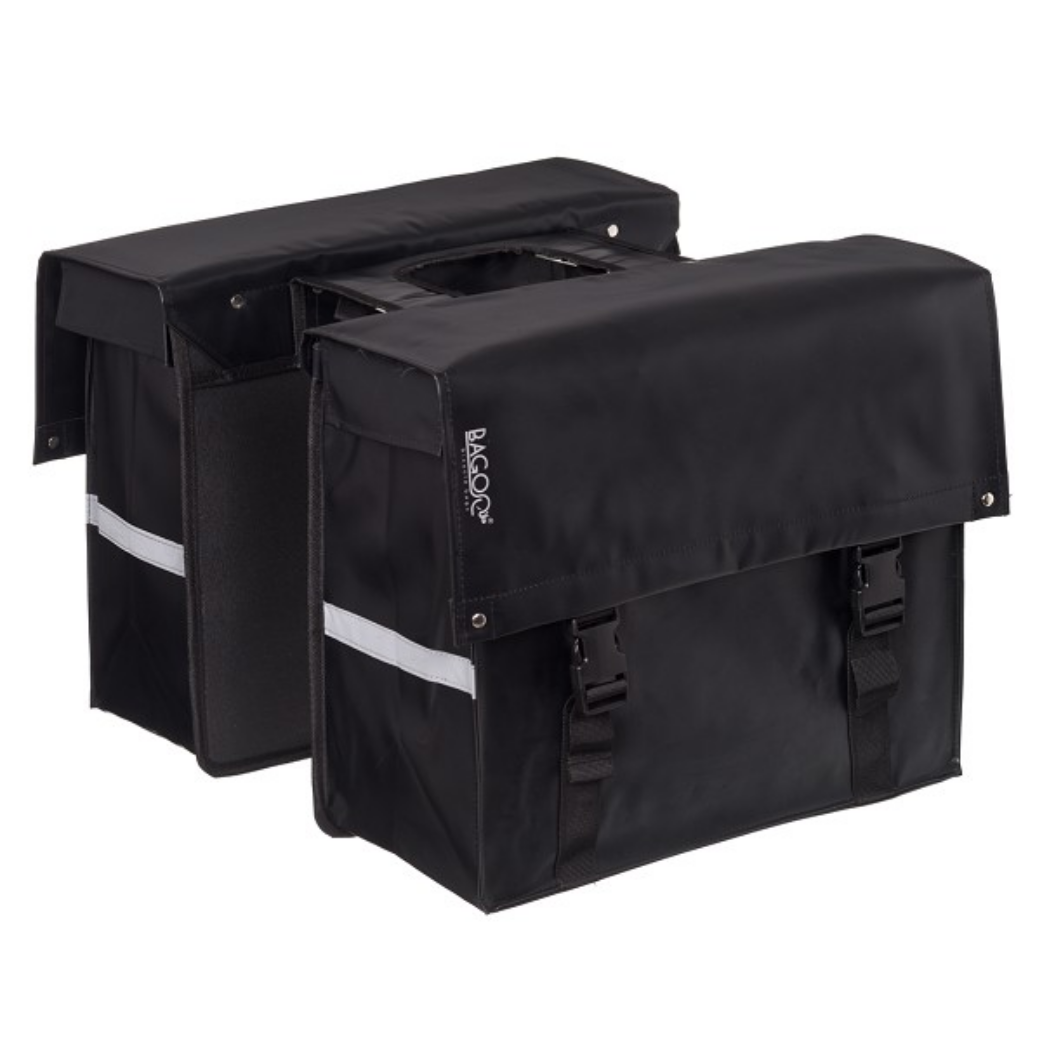 FD0401A Tas Bagoo dubbel zwart 46L