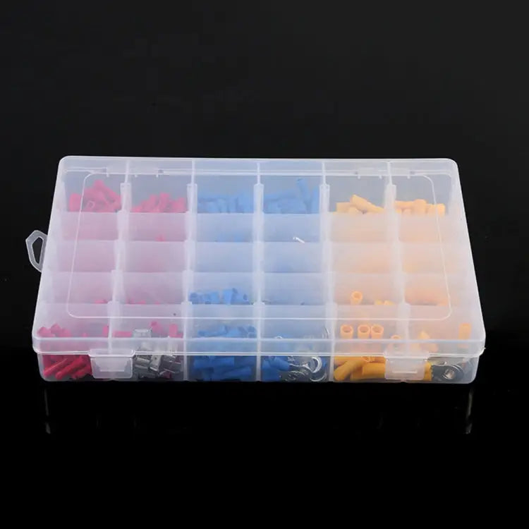 480 PCS Cold Press Electrical Insulated Terminals Crimp Connectors Assortment Kit 480 PCS - 480 PCS