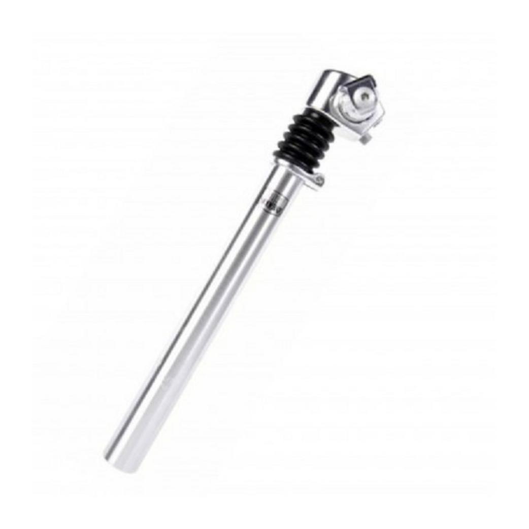 FF1802C Zadelpen ATB verend 27.2 zilver