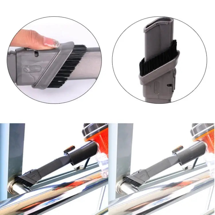 4pcs / Set Household Wireless Vacuum Cleaner Brush Head Parts Accessories for Dyson V6 - 4pcs / Set