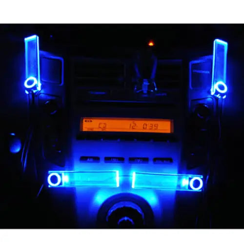 4X Car Illumination Blue Light LED Dash Decoration Lamp Car LED Dash Decoration Lamp - Car LED Dash Decoration Lamp