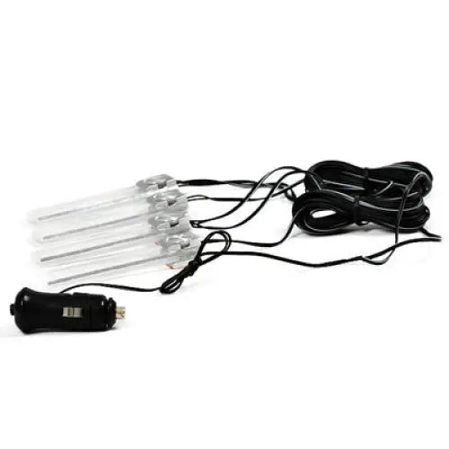 4X Car Illumination Blue Light LED Dash Decoration Lamp Car LED Dash Decoration Lamp - Car LED Dash Decoration Lamp