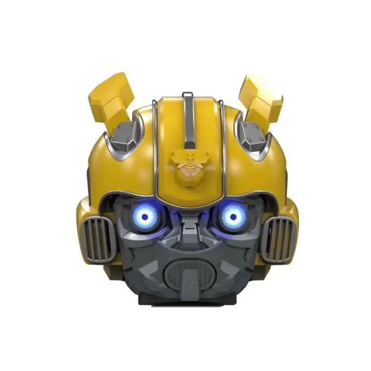 5.0 Bluetooth Speaker Bumblebee Cartoon Speaker Support TF FM Function Metal Material