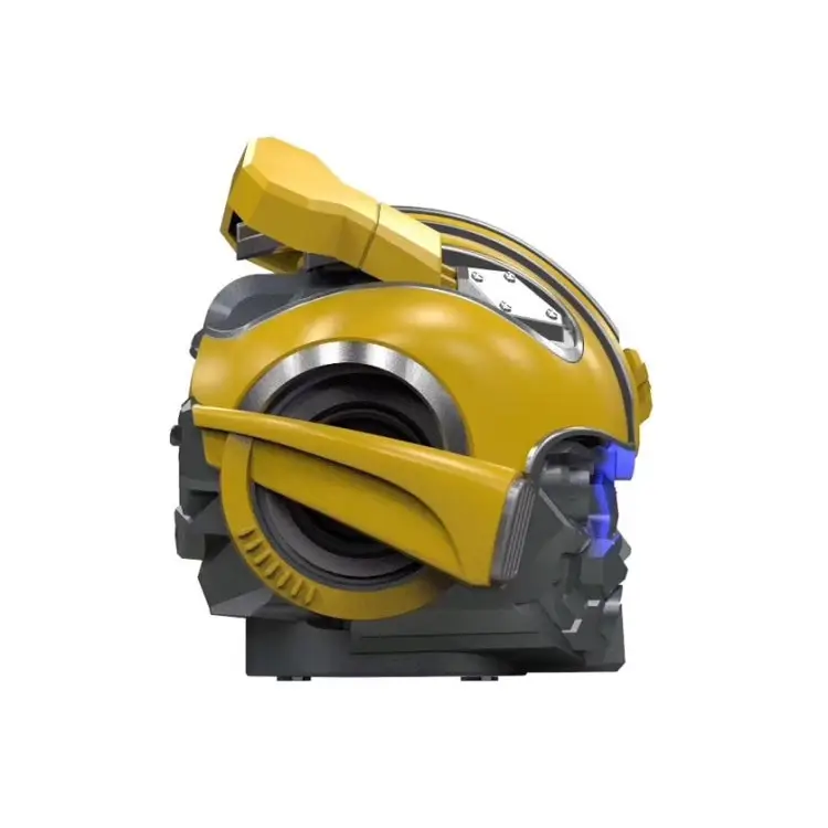 5.0 Bluetooth Speaker Bumblebee Cartoon Speaker Support TF FM Function Metal Material