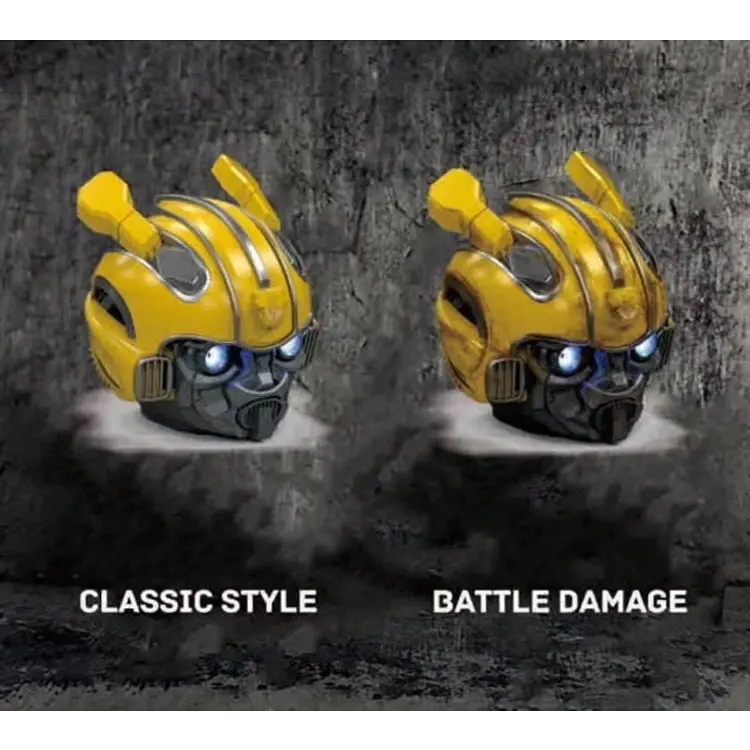 5.0 Bluetooth Speaker Bumblebee Cartoon Speaker Support TF FM Function Metal Material