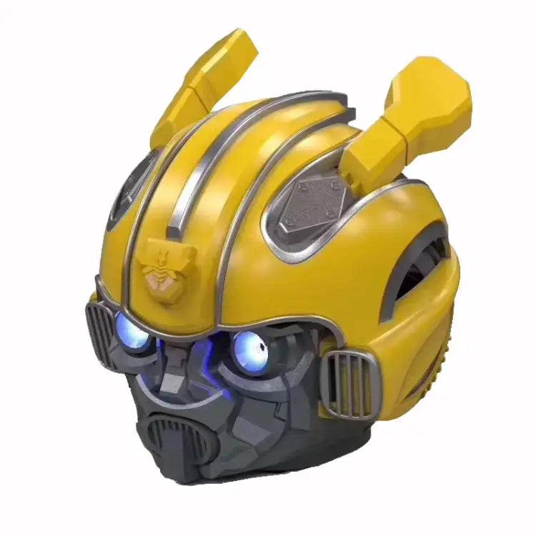 5.0 Bluetooth Speaker Bumblebee Cartoon Speaker Support TF FM Function Metal Material