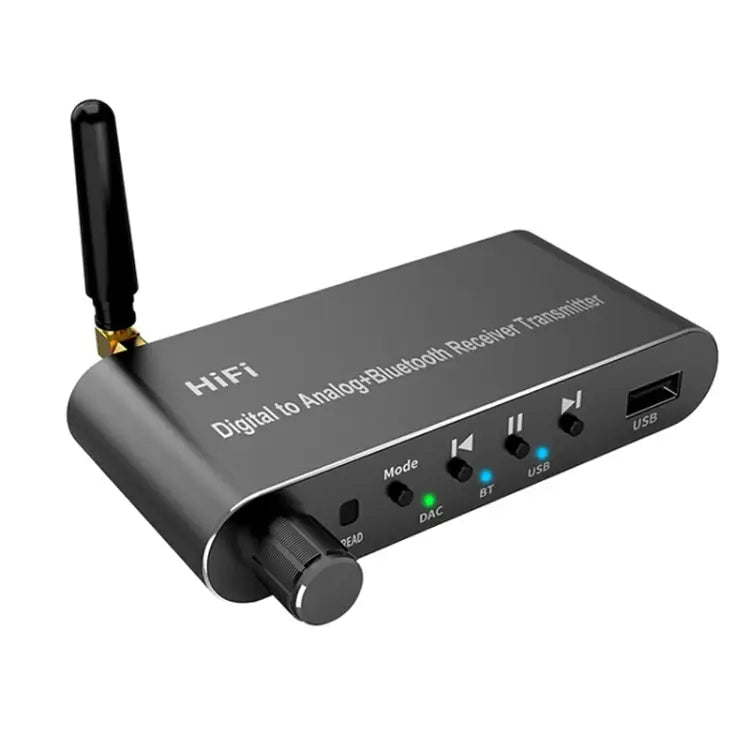 5.1 Bluetooth Optical Fiber Coaxial USB Receiver Transmitter With Remote Control A05 - A05