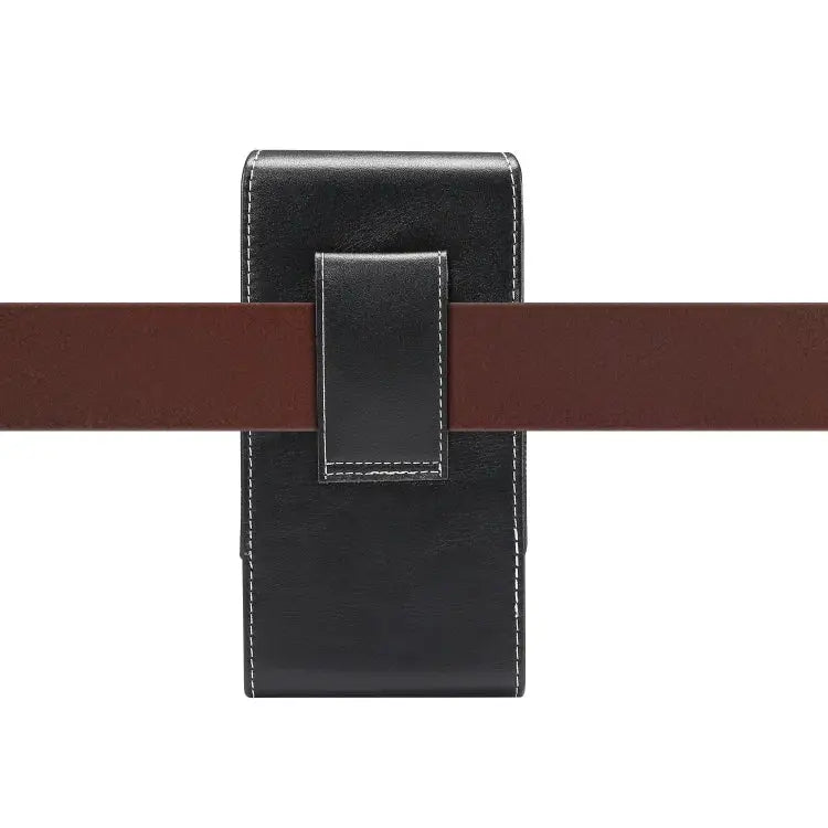 5.2 inch Universal Vertical Lambskin Texture Waist Bag for iPhone XS Galaxy S10e Huawei P30 - For 5.2 inch