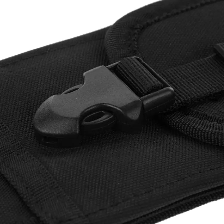 5.5 inch Universal Vertical Nylon Fabric Waist Bag for iPhone 6 Plus & 6S Plus Galaxy S6 Huawei,