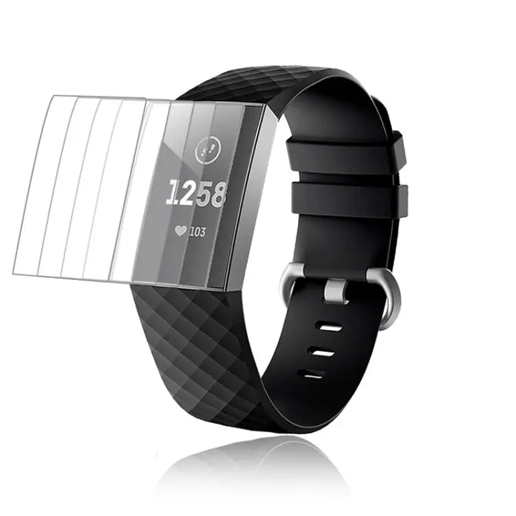 5 PCS for Fitbit Charge 3 / 4 TPU Soft Explosion-proof Screen Film For Fitbit Charge 3 - For Fitbit Charge 3