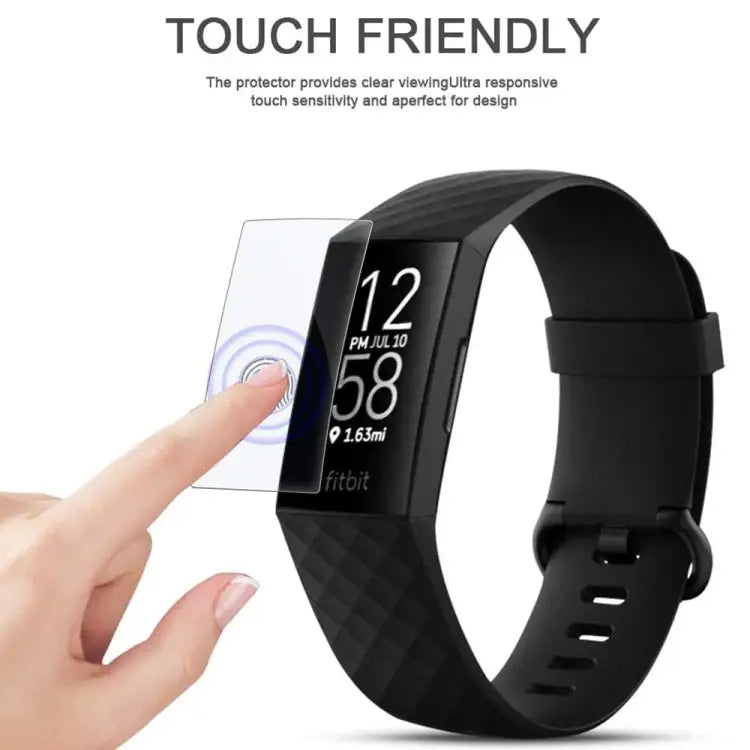 5 PCS for Fitbit Charge 3 / 4 TPU Soft Explosion-proof Screen Film For Fitbit Charge 3 - For Fitbit Charge 3