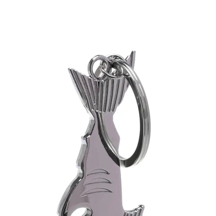 5 PCS Multi-function Shark Bottle Opener Key Chain Car Key Pendant Size: 13.5x3cm Shark shape - Shark shape