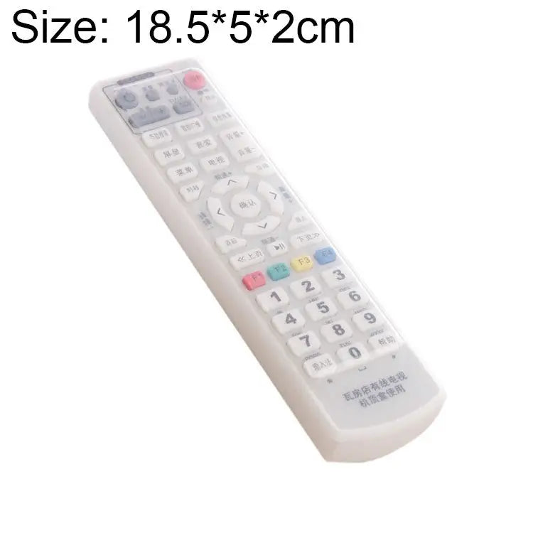 5 PCS Remote Control Silicone Protective Cover Size: 18.5*5*2cm 18.5*5*2cm - 18.5*5*2cm
