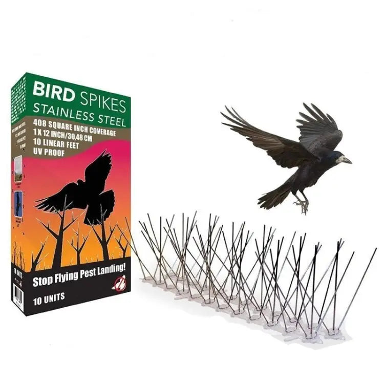 5 PCS / Set Bird Repeller 50cm Stainless Steel Nails Bird Spikes SK411 5 PCS - 5 PCS