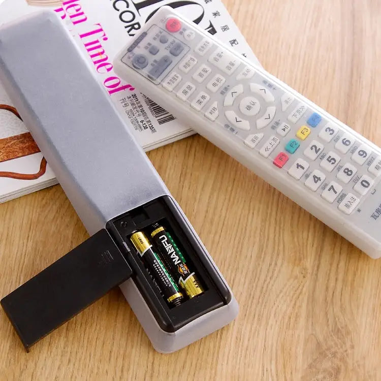 5 PCS Short Design Air Conditioning Remote Control Silicone Protective Cover Size: 12.4*4.5*2.2cm 12.4*4.5*2.2cm