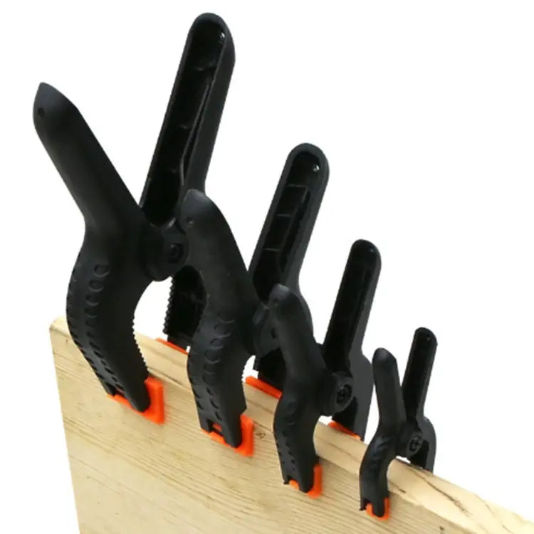5 PCS Woodworking Photo Studio Photography Backdrop Nylon Clip Support Spring Clamp Length: 117mm Length: 117mm