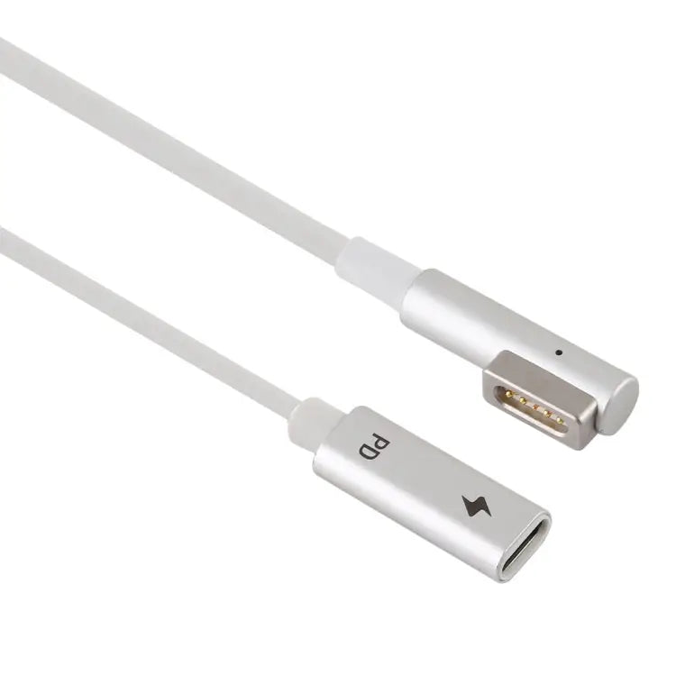 5 Pin MagSafe 1 (L-Shaped) to USB-C / Type-C PD Charge Adapter Type-C to MagSafe 1 - Type-C to MagSafe 1