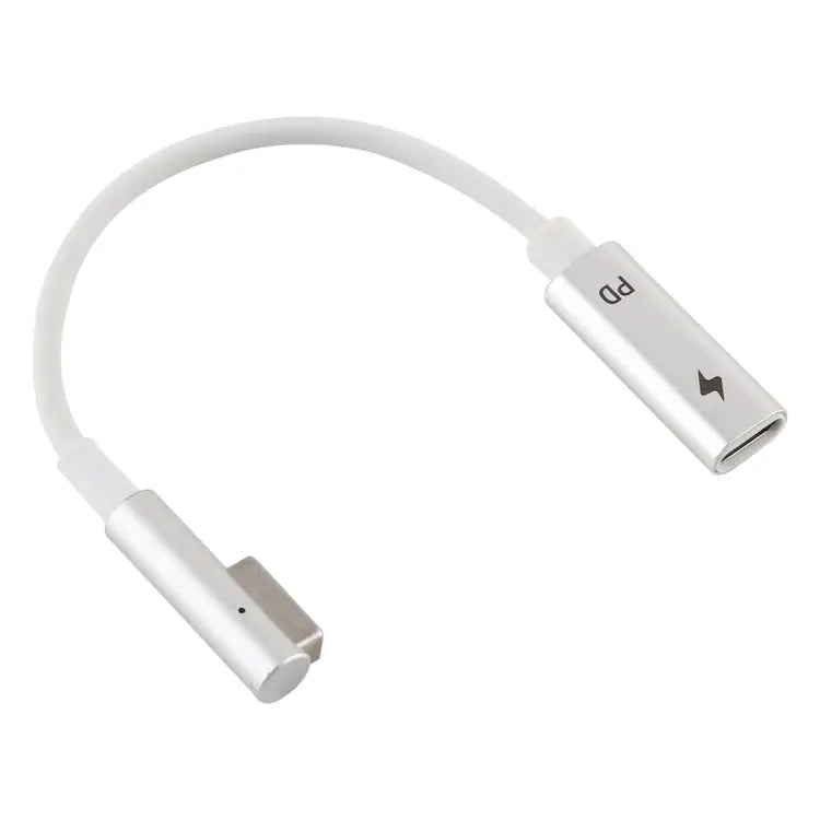 5 Pin MagSafe 1 (L-Shaped) to USB-C / Type-C PD Charge Adapter Type-C to MagSafe 1 - Type-C to MagSafe 1