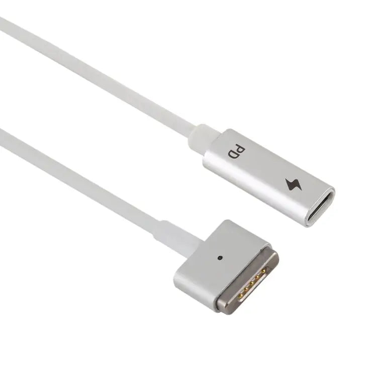 5 Pin MagSafe 2 (T-Shaped) to USB-C / Type-C PD Charge Adapter Type-C to MagSafe 2 - Type-C to MagSafe 2