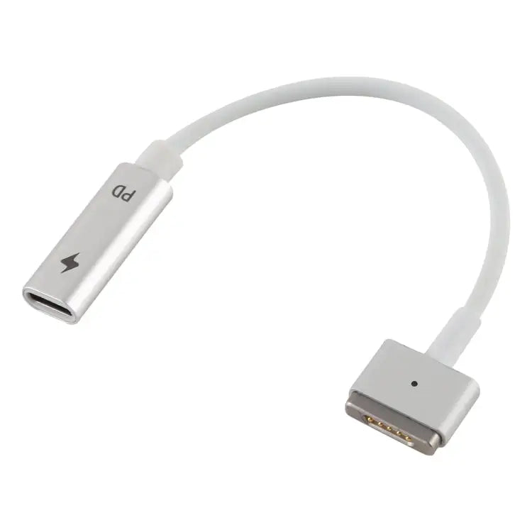 5 Pin MagSafe 2 (T-Shaped) to USB-C / Type-C PD Charge Adapter Type-C to MagSafe 2 - Type-C to MagSafe 2